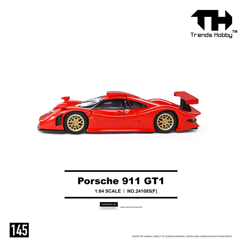 (Pre-Order)Porsche 911 GT1 (Red) - 241085(F)