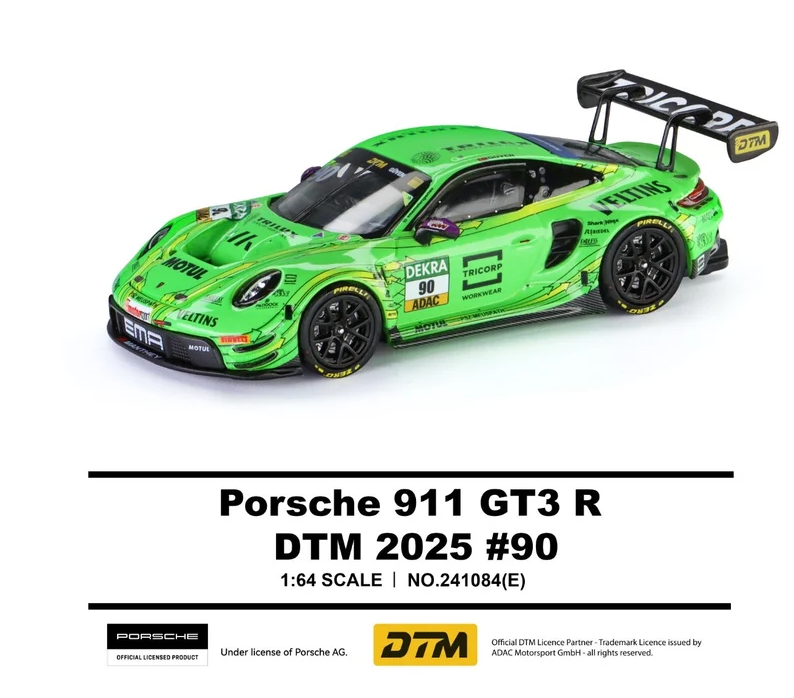 (Pre-Order) Porsche 911 GT3 R DTM 2025 #90 Green