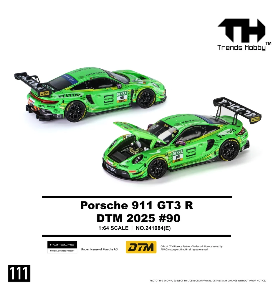 (Pre-Order) Porsche 911 GT3 R DTM 2025 #90 Green