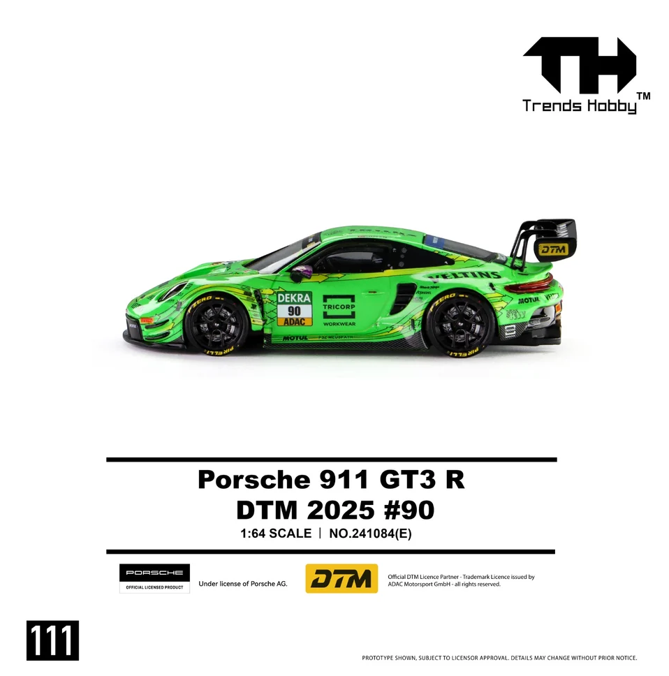 (Pre-Order) Porsche 911 GT3 R DTM 2025 #90 Green