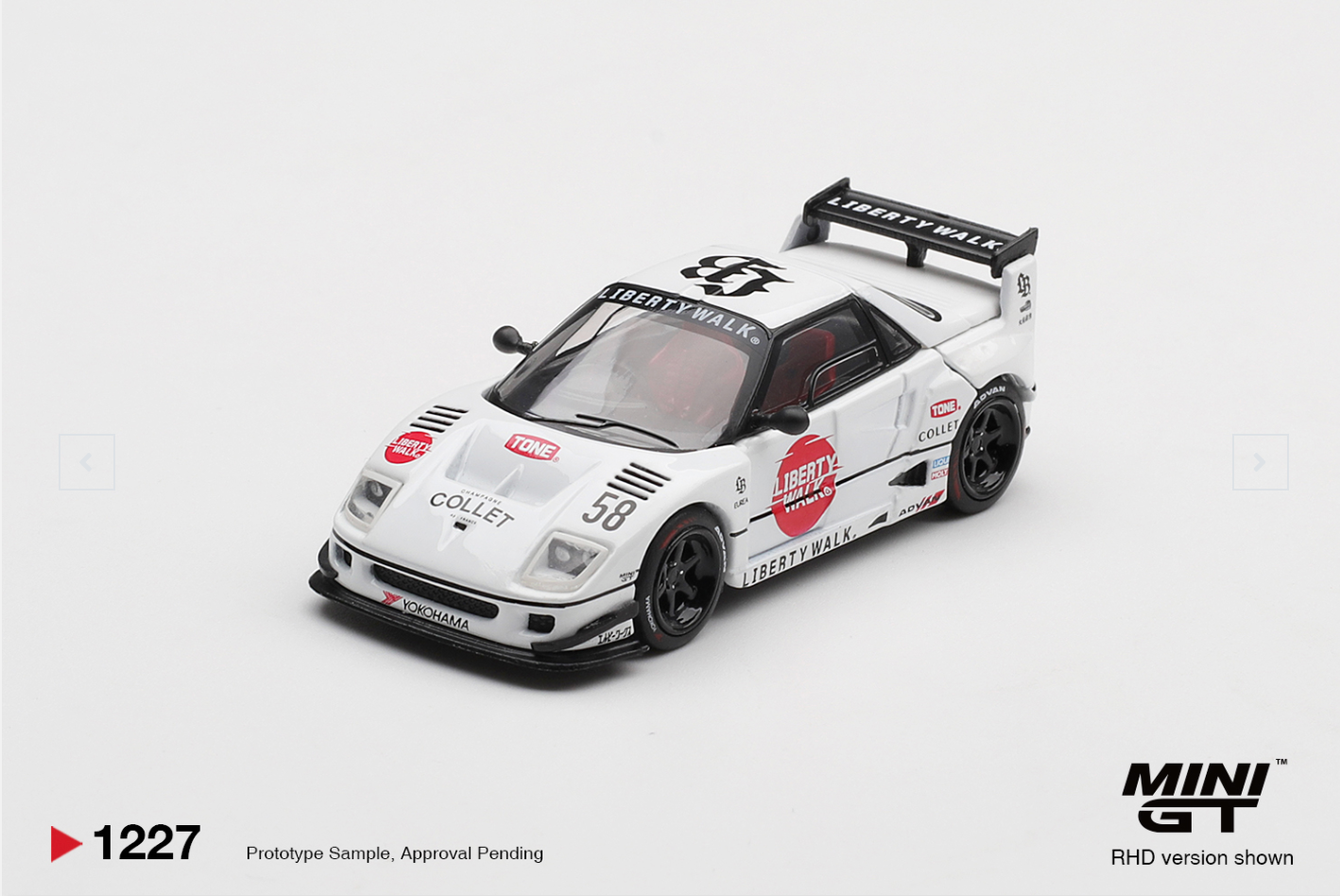Mazda AZ-1 Liberty Walk LB40 LB-Hinomaru #1227 [BOX]