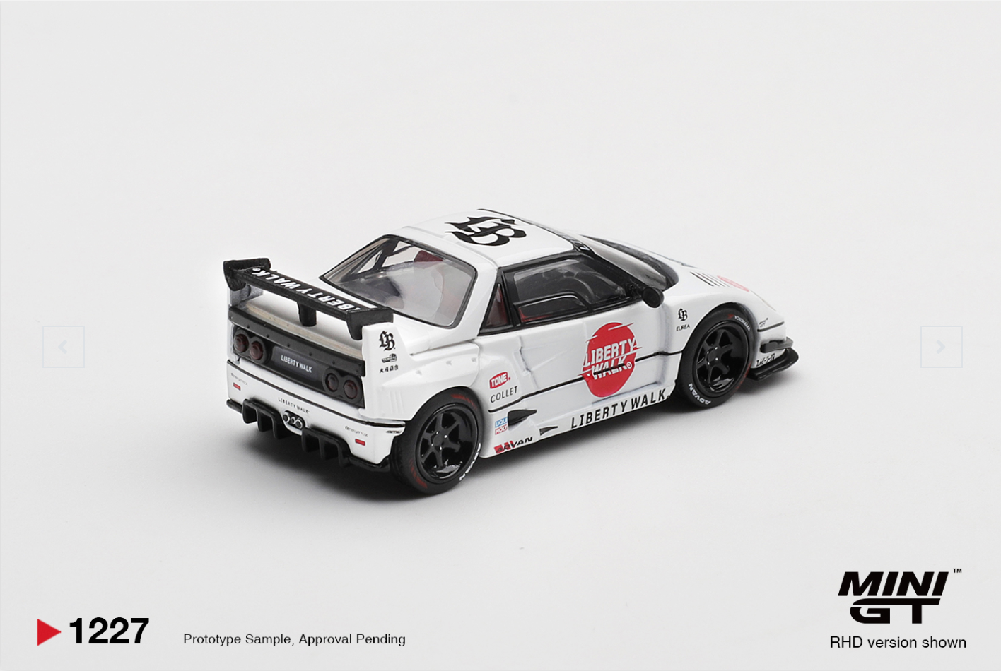 Mazda AZ-1 Liberty Walk LB40 LB-Hinomaru #1227 [BOX]