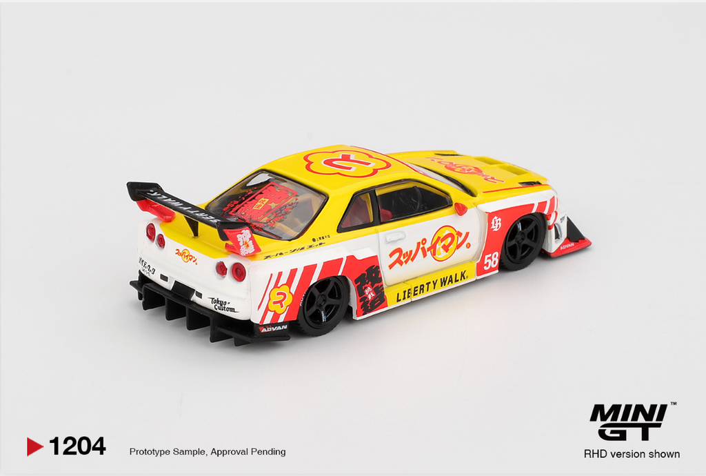 Nissan LB-ER34 Super Silhouette SKYLINE Suppaiman Okinawa #1204 [BOX]