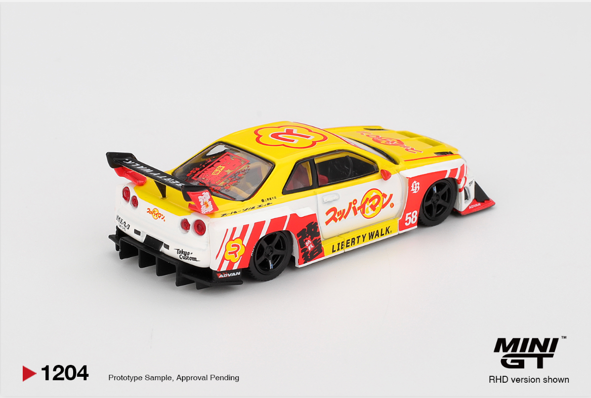 Nissan LB-ER34 Super Silhouette SKYLINE Suppaiman Okinawa #1204 [BOX]