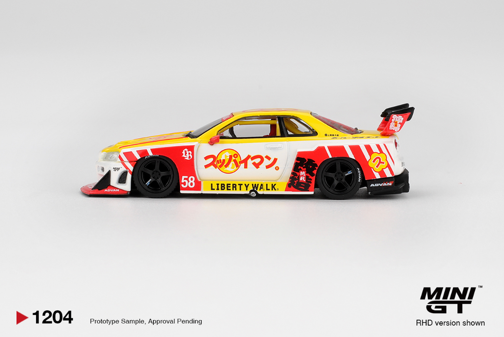 Nissan LB-ER34 Super Silhouette SKYLINE Suppaiman Okinawa #1204 [BOX]