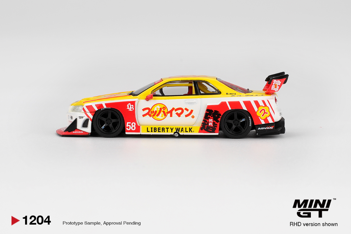 Nissan LB-ER34 Super Silhouette SKYLINE Suppaiman Okinawa #1204 [BOX]