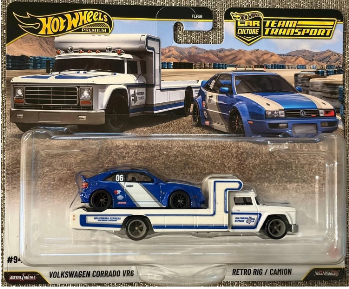 Volkswagen Corrado VR6 & Retro Rig :: Hot Wheels Team Transport