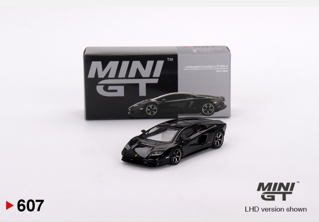 Lamborghini Countach LPI 800-4 Nero Maia #607  [BOX]