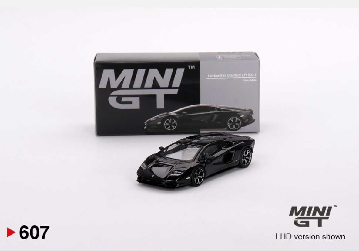 (Pre-Order) Lamborghini Countach LPI 800-4 Nero Maia [BOX] #607