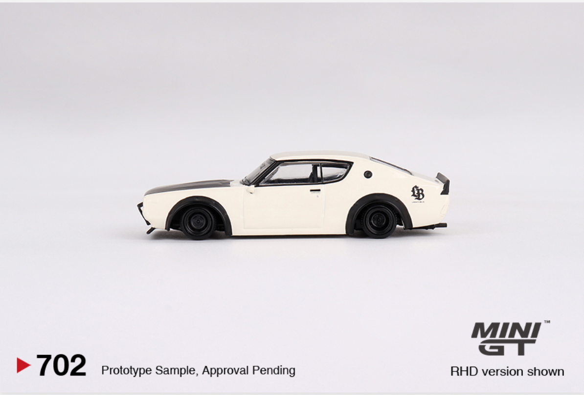 (Pre-Order) Nissan Skyline Kenmeri Liberty Walk White [BOX] #702