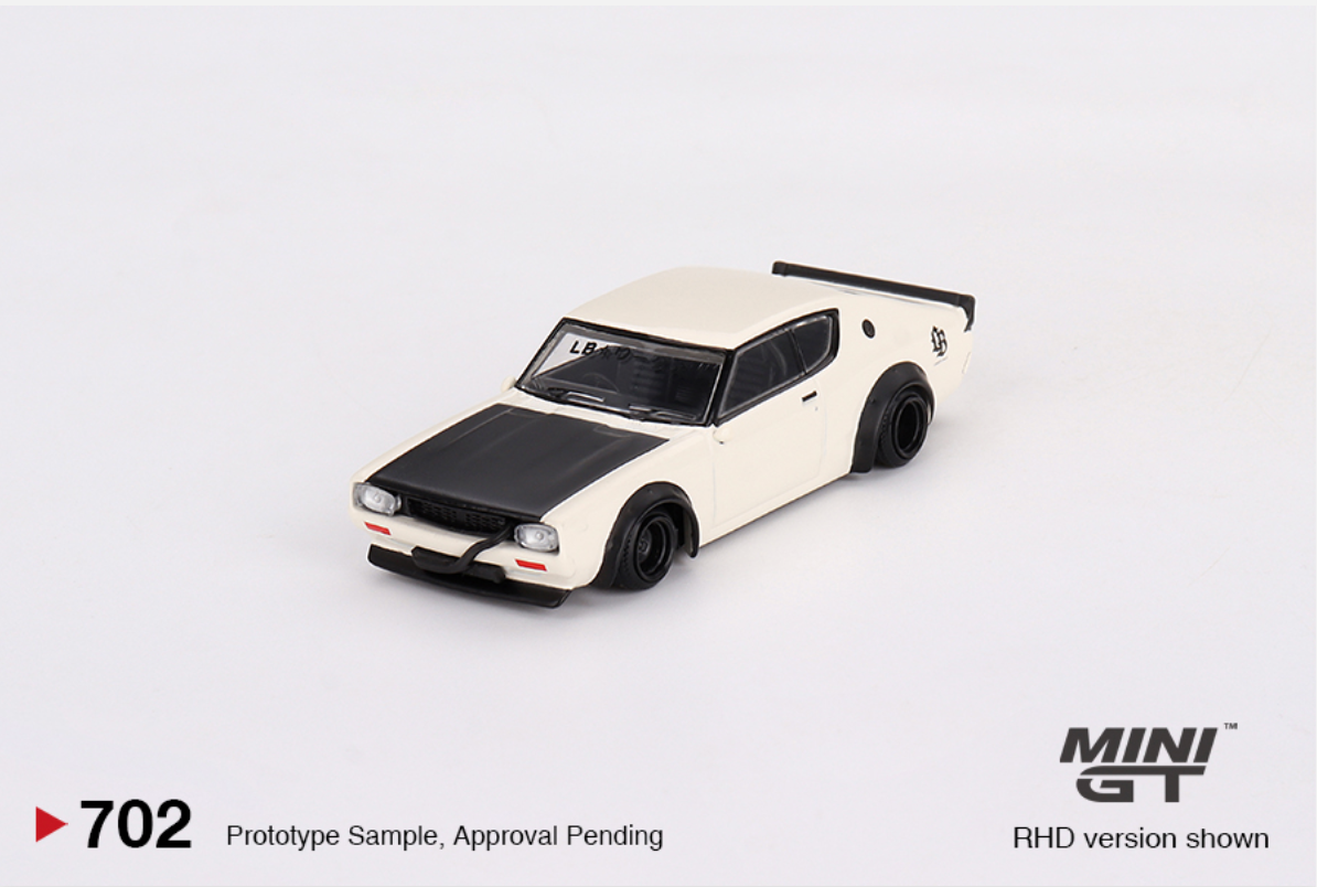(Pre-Order) Nissan Skyline Kenmeri Liberty Walk White [BOX] #702