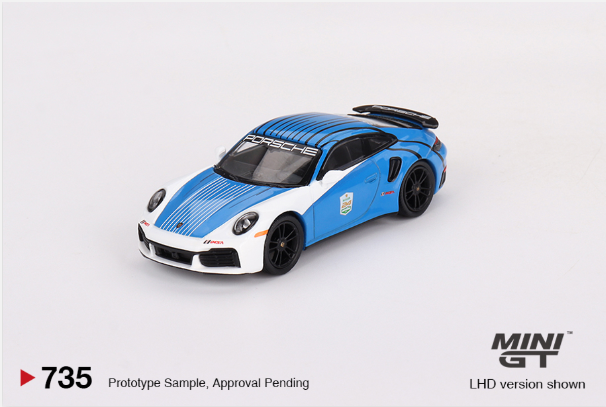 (Pre-Order)Porsche 911 Turbo S Safety Car 2023 IMSA Daytona 24 Hrs [BOX] #735