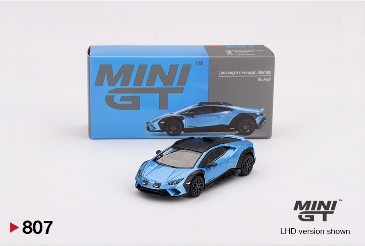 (Pre-Order) Lamborghini Huracán Sterrato Blu Aegir [BOX] #807