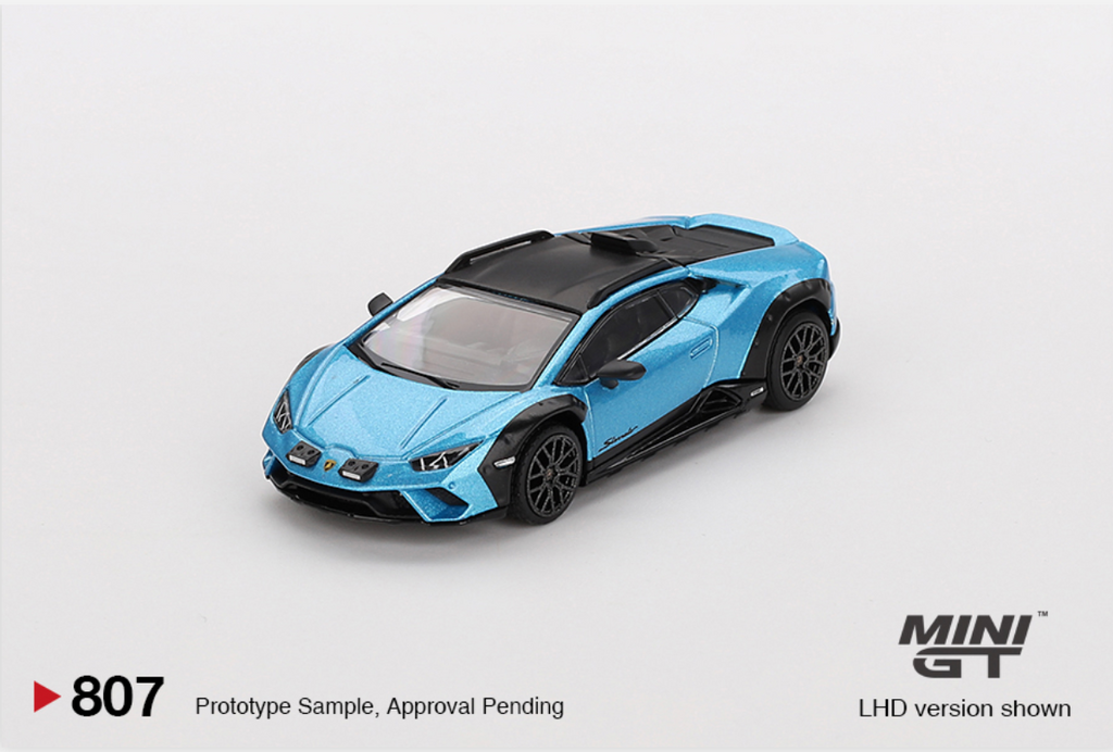 (Pre-Order) Lamborghini Huracán Sterrato Blu Aegir [BOX] #807
