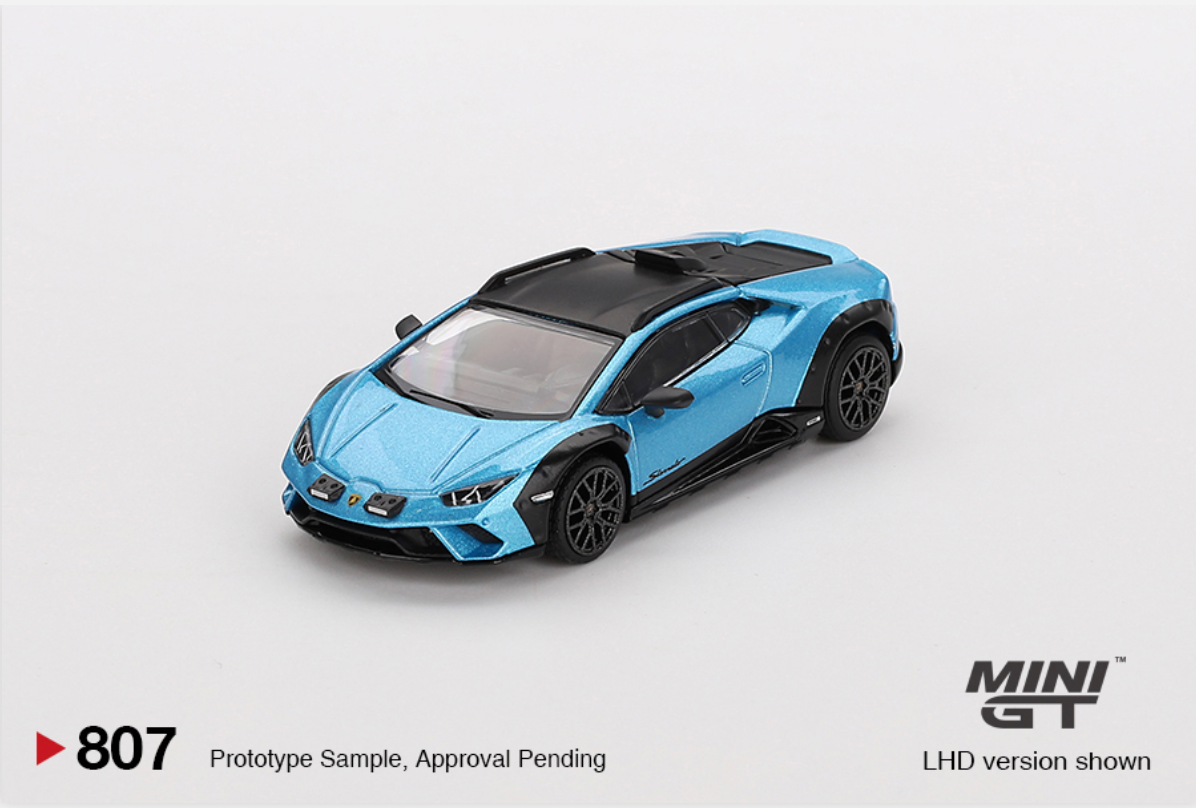 (Pre-Order) Lamborghini Huracán Sterrato Blu Aegir [BOX] #807