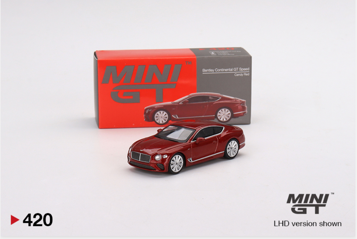(Pre-Order) Bentley Continental GT Speed 2022 Candy Red [Blister] #420