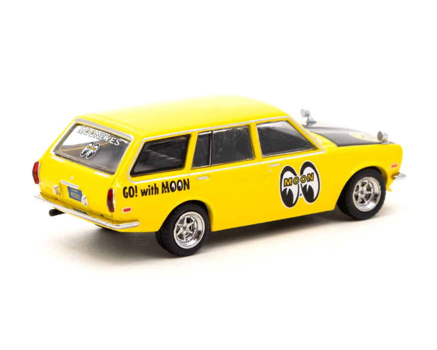 (Pre-Order) Datsun Bluebird 510 Wagon MOONEYES - MIJO Special Edition - Tarmac Works GLOBAL64