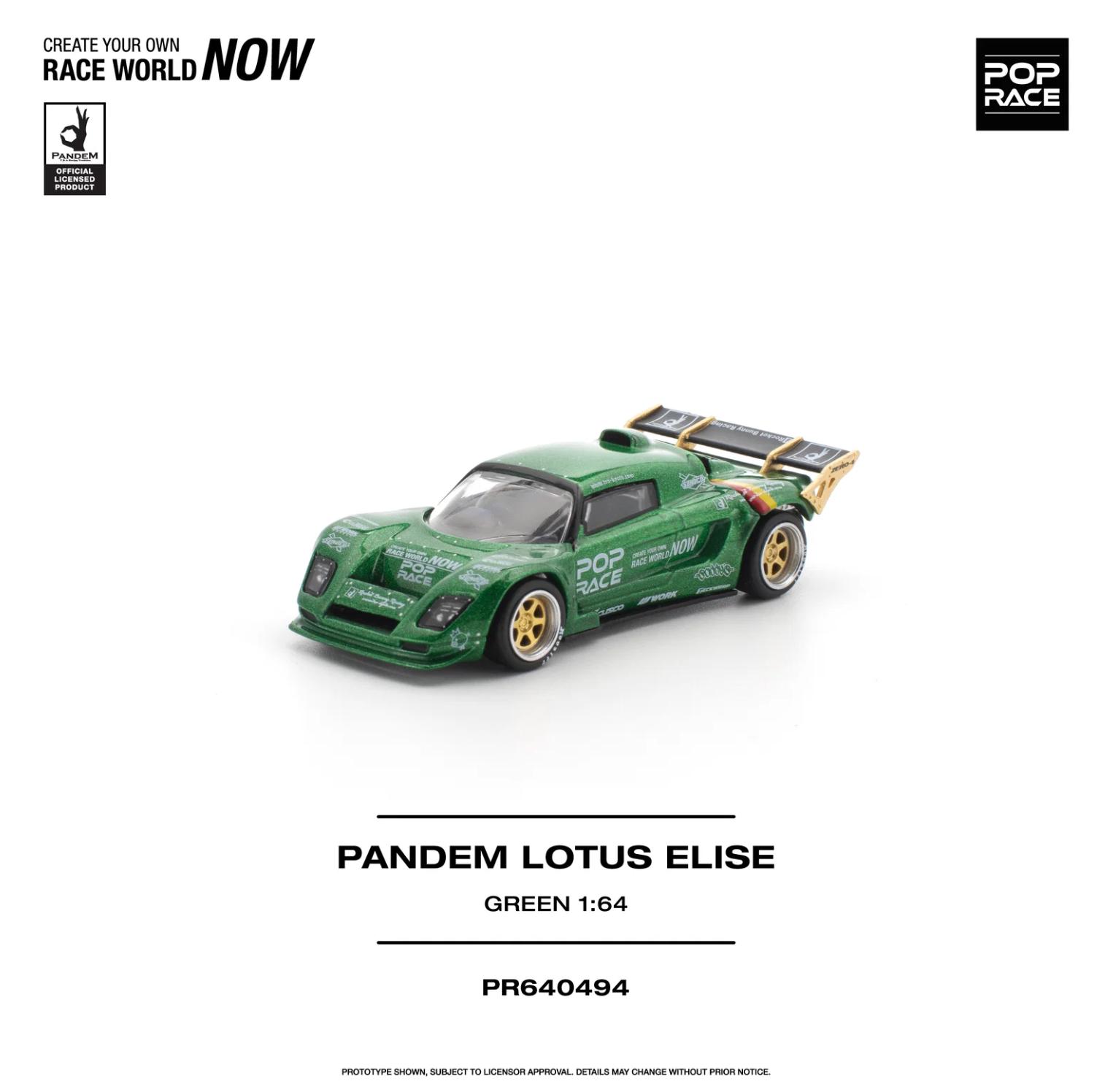 (Pre-Order) Pandem Lotus Elise Green - PR640494
