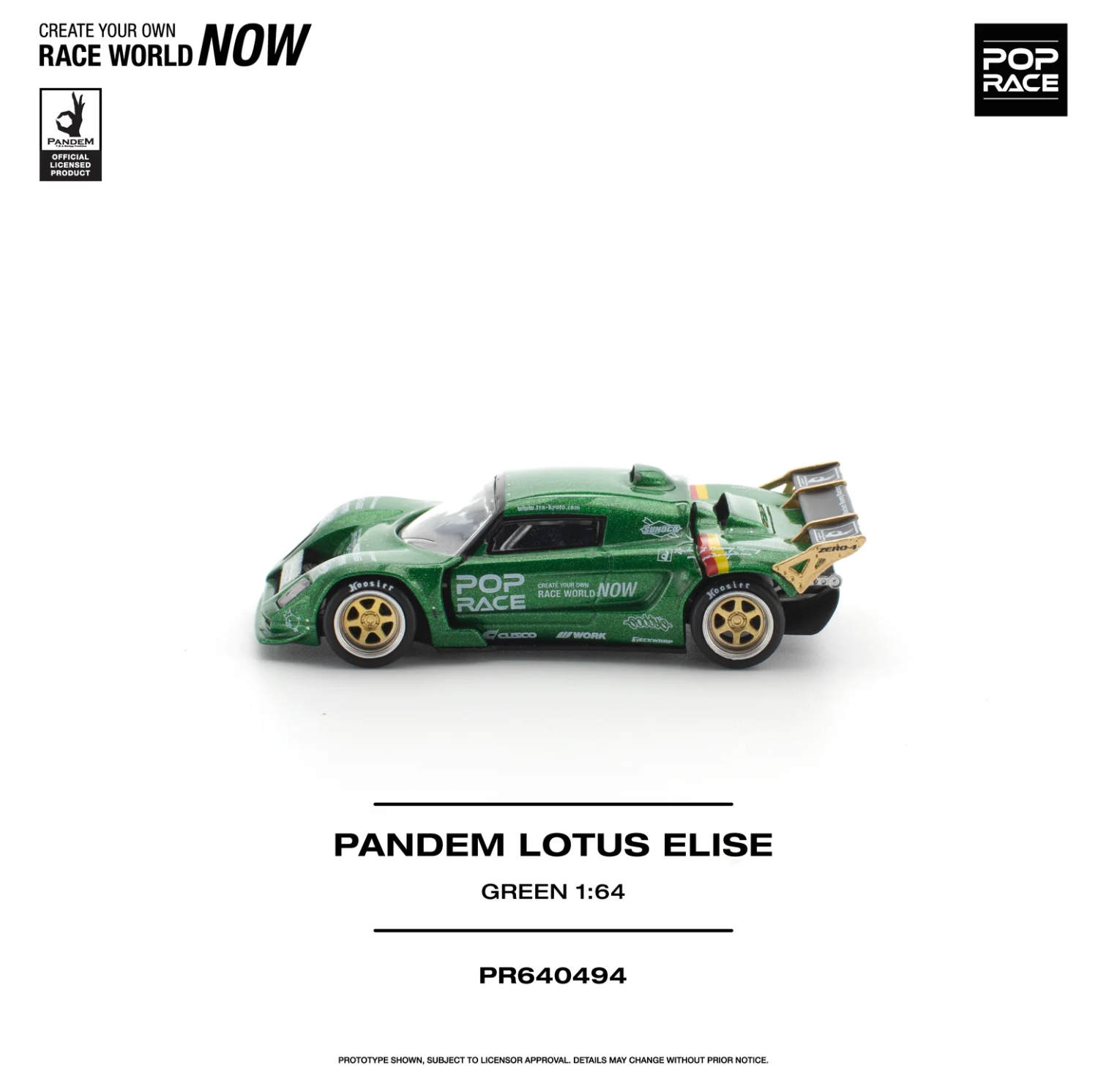 (Pre-Order) Pandem Lotus Elise Green - PR640494