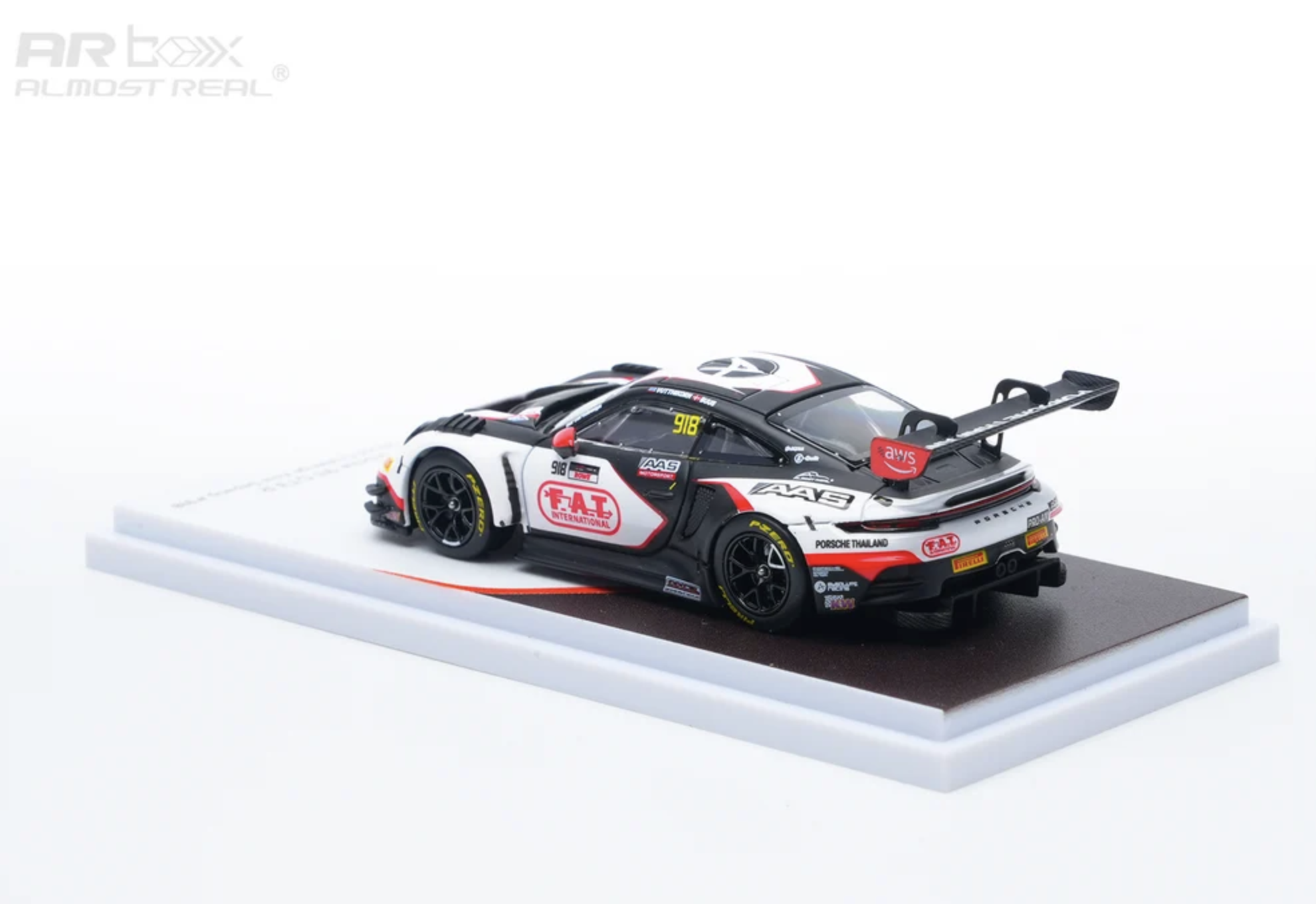 (Pre-Order) Porsche 911 GT3 R 2026 GT World Challenge Asia Sepang Absolute Racing #918 - AR Box