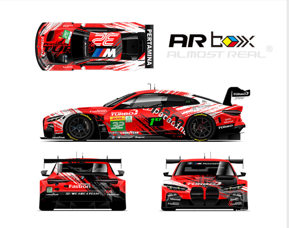 (Pre-Order) BMW M4 GT3 EVO (G82) – 2026 FIA WEC Spa-Francorchamps (BEL) #32 - AR Box