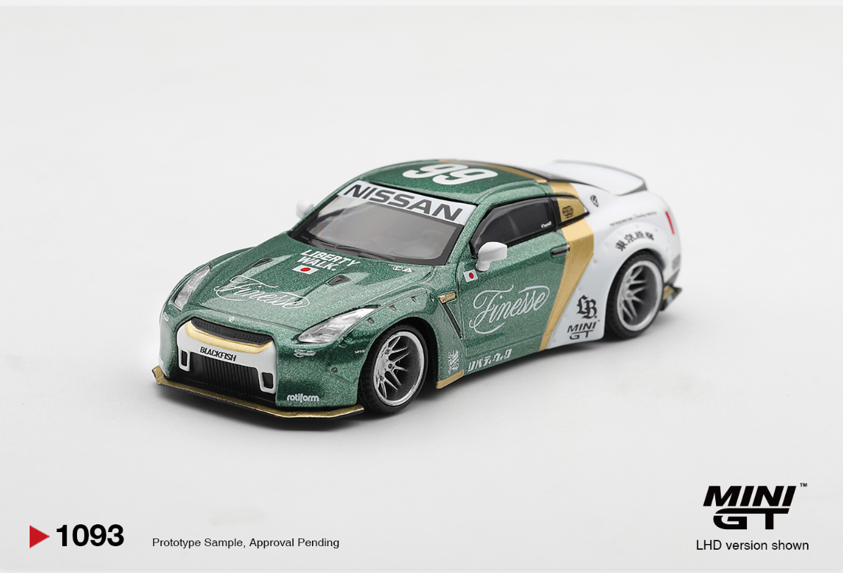 (Pre-Order)Nissan GT-R (R35) LB★WORKS Type 1, Custom Ducktail Auto Finesse #1093 [BOX]