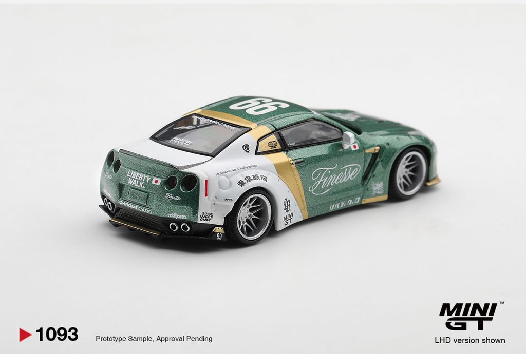 (Pre-Order)Nissan GT-R (R35) LB★WORKS Type 1, Custom Ducktail Auto Finesse #1093 [BOX]