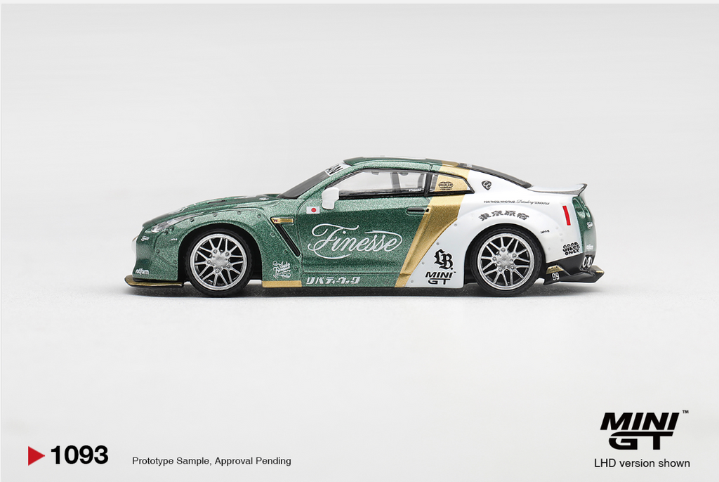 (Pre-Order)Nissan GT-R (R35) LB★WORKS Type 1, Custom Ducktail Auto Finesse #1093 [BOX]