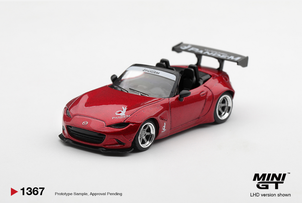 (Pre-Order)Mazda Miata MX-5 (ND) Pandem Kodo Red #1347 [BOX]