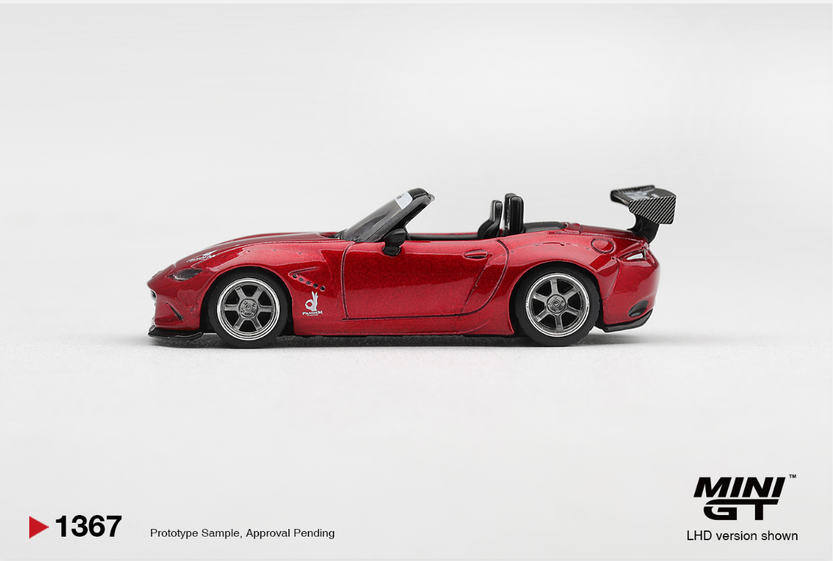 (Pre-Order)Mazda Miata MX-5 (ND) Pandem Kodo Red #1347 [BOX]