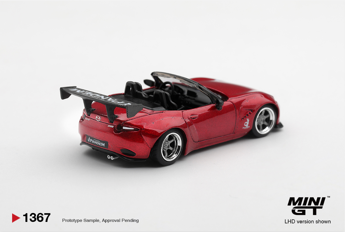 (Pre-Order)Mazda Miata MX-5 (ND) Pandem Kodo Red #1347 [BOX]