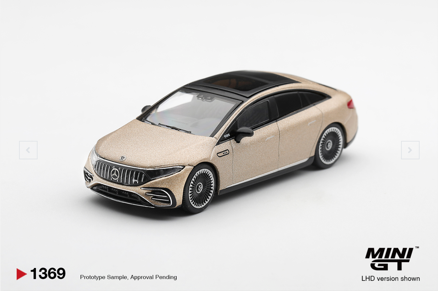 (Pre-Order) Mercedes-AMG EQS 53 Gold #1369 [BOX]