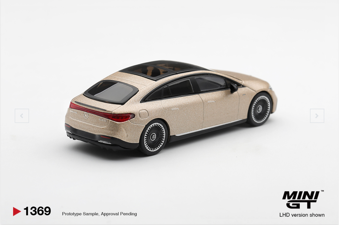 (Pre-Order) Mercedes-AMG EQS 53 Gold #1369 [BOX]