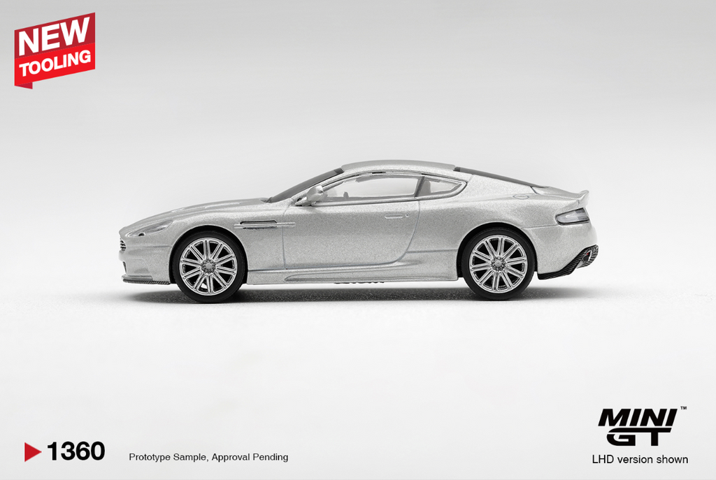 (Pre-Order) Aston Martin DBS 2008 Lightning Silver #1360 [BOX]