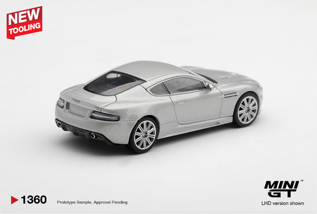 (Pre-Order) Aston Martin DBS 2008 Lightning Silver #1360 [BOX]