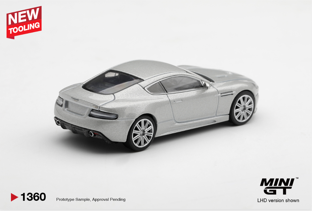 (Pre-Order) Aston Martin DBS 2008 Lightning Silver #1360 [BOX]