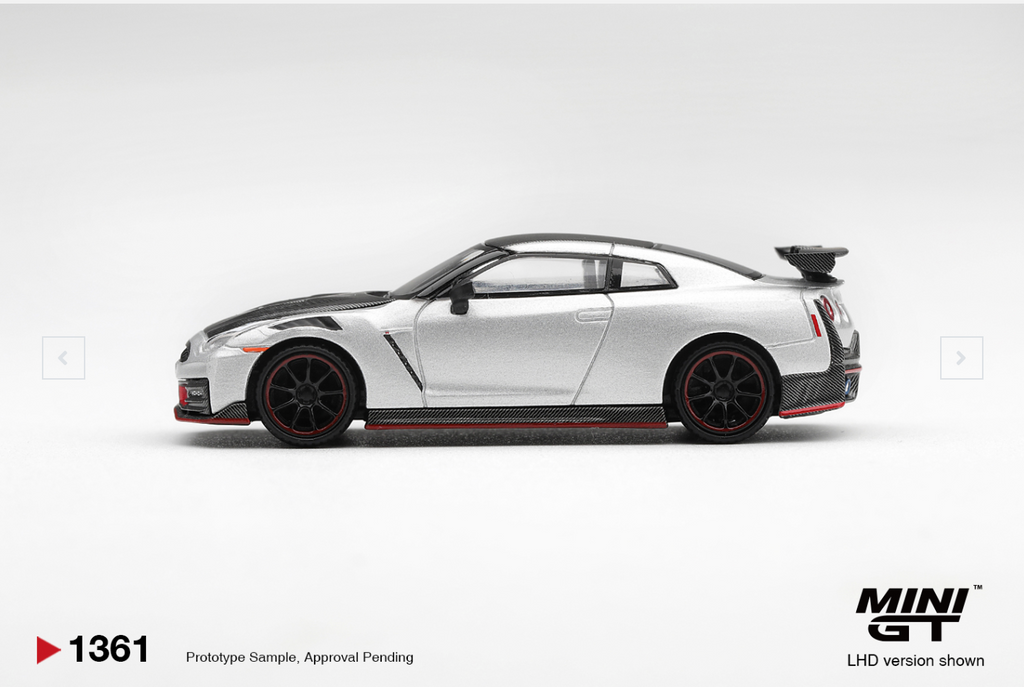 (Pre-Order) Nissan GT-R NISMO 2024 Silver #1361 [BOX]
