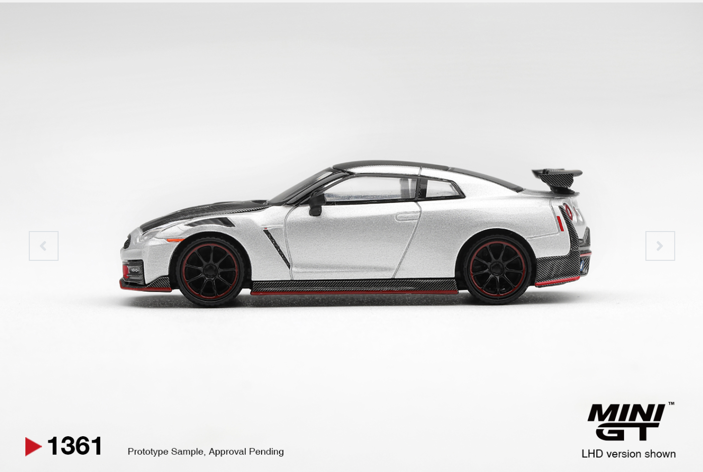 (Pre-Order) Nissan GT-R NISMO 2024 Silver #1361 [BOX]