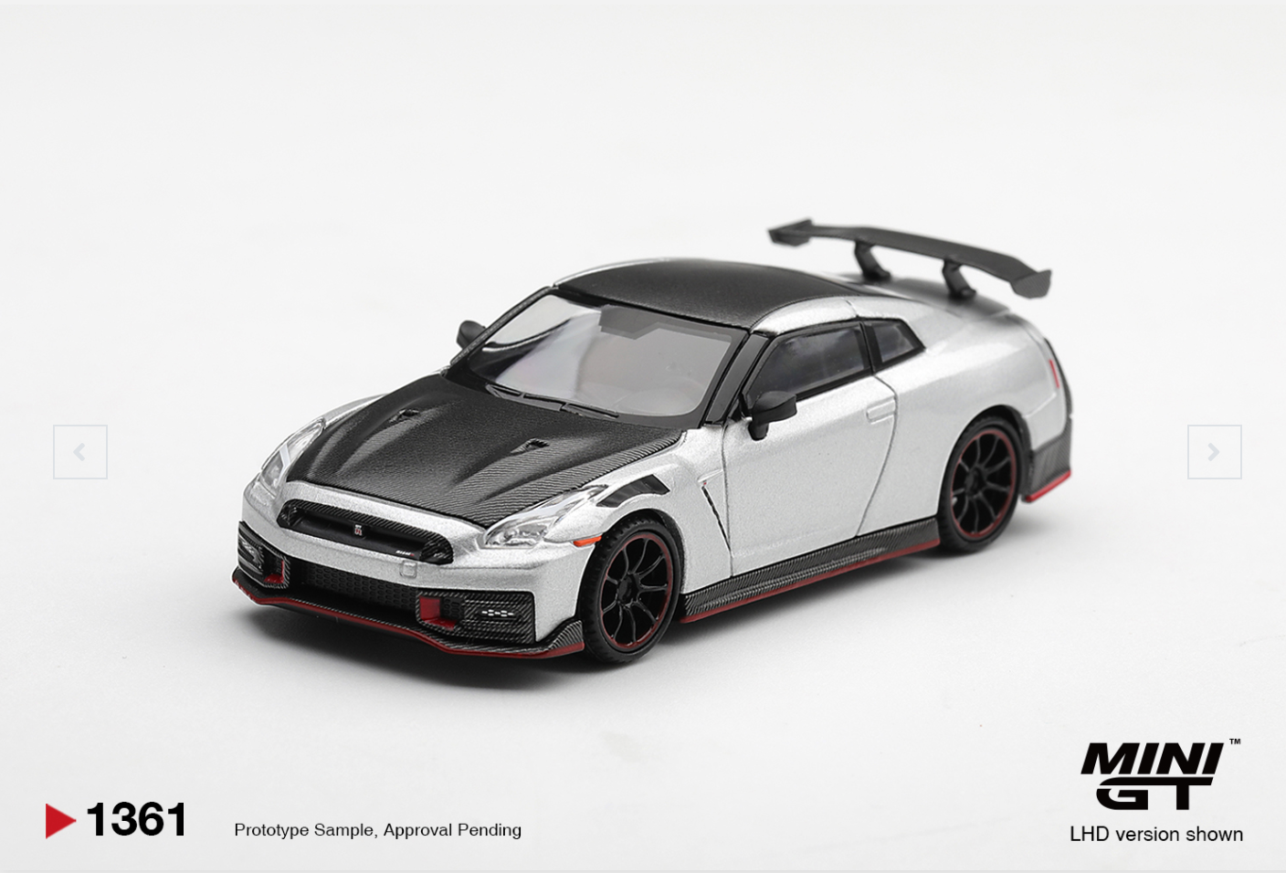 (Pre-Order) Nissan GT-R NISMO 2024 Silver #1361 [BOX]