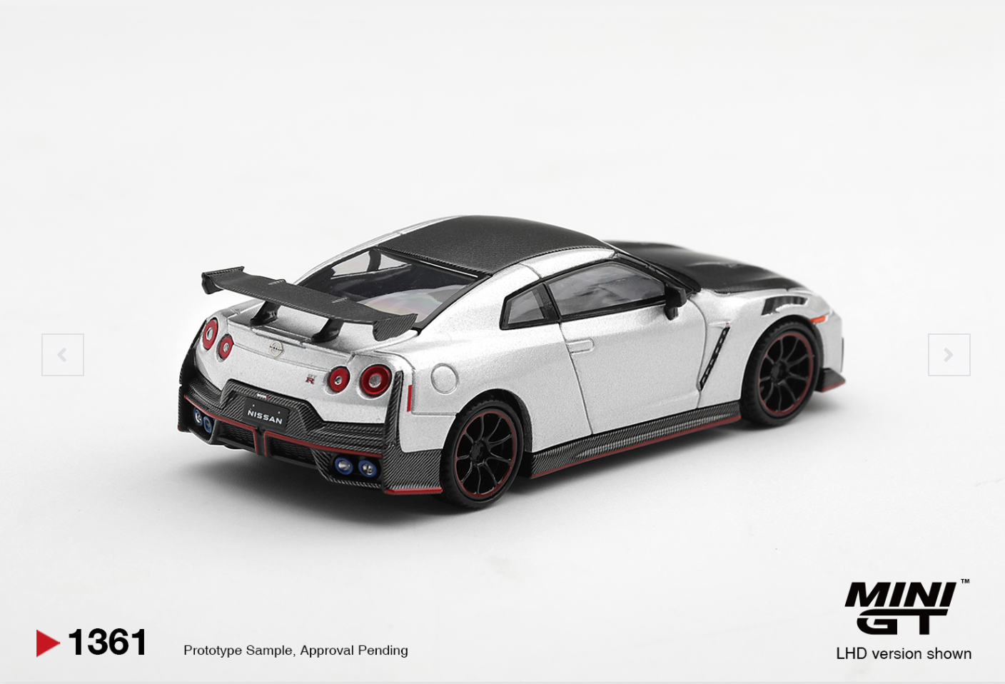 (Pre-Order) Nissan GT-R NISMO 2024 Silver #1361 [BOX]