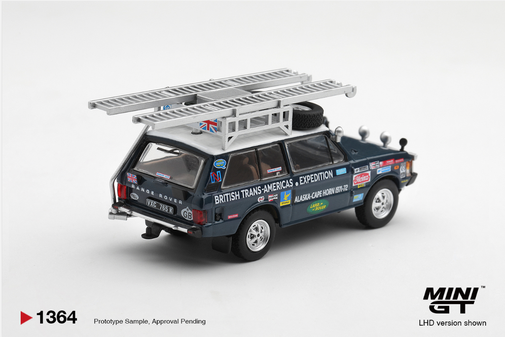 (Pre-Order) Range Rover 1971 British Trans-Americas Expedition (VXC-765K) #1364 [BOX]