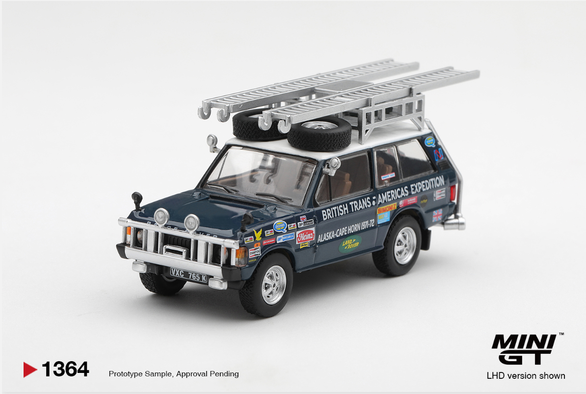 (Pre-Order) Range Rover 1971 British Trans-Americas Expedition (VXC-765K) #1364 [BOX]