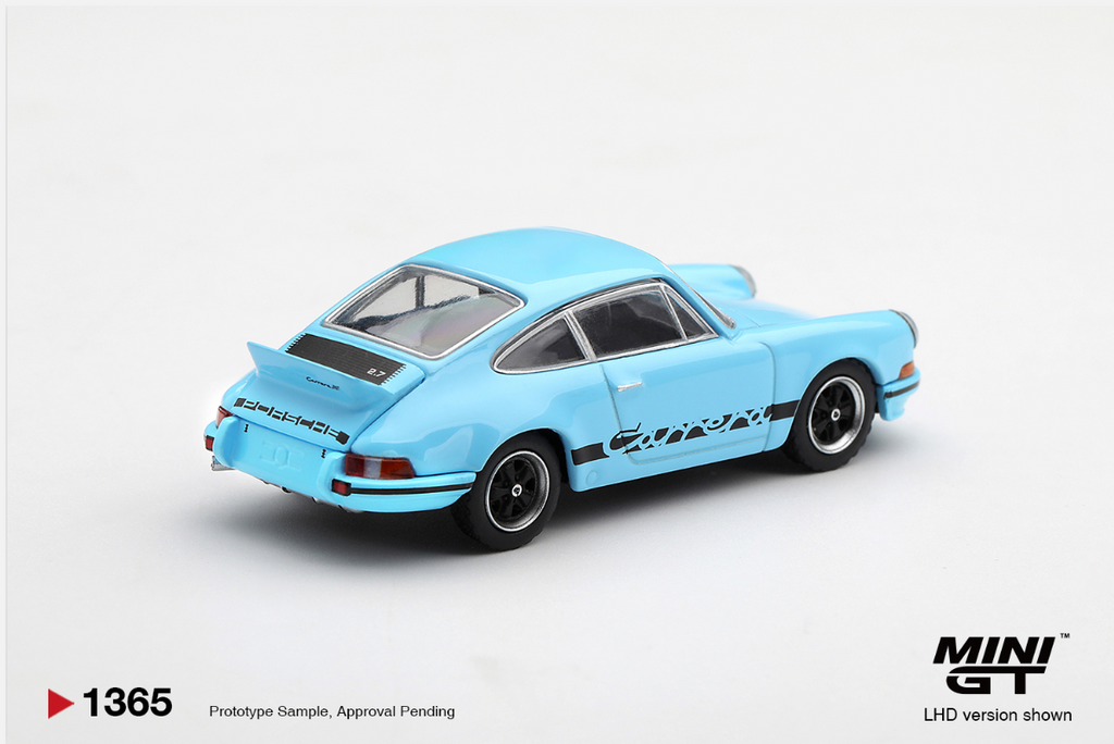 (Pre-Order) Porsche 911 Carrera RS 2.7 Gulf Blue with Black Livery #1365 [BOX]
