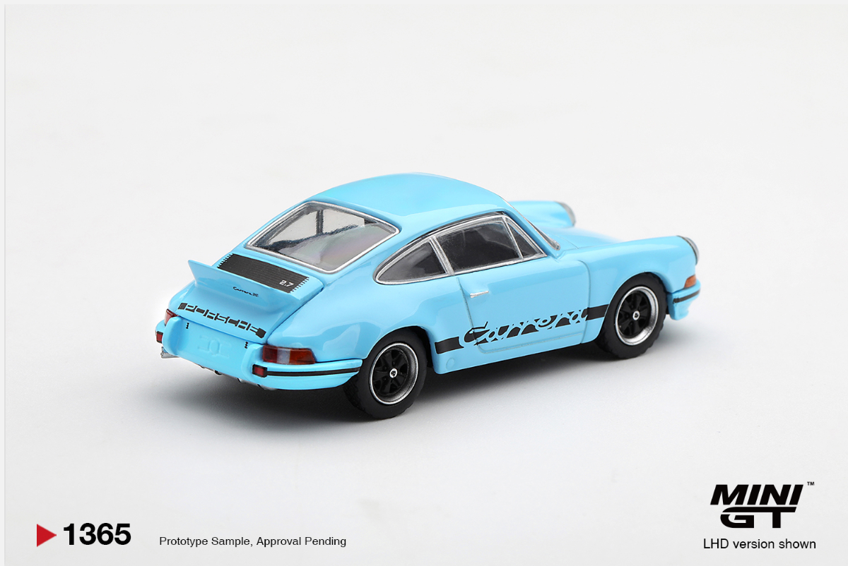 (Pre-Order) Porsche 911 Carrera RS 2.7 Gulf Blue with Black Livery #1365 [BOX]
