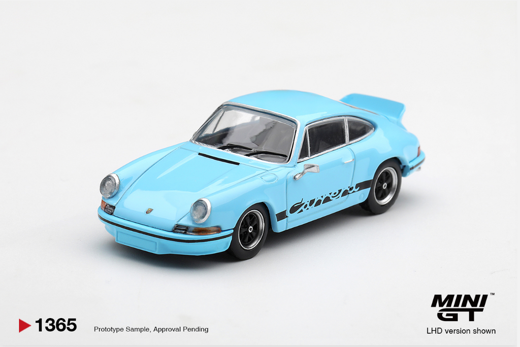 (Pre-Order) Porsche 911 Carrera RS 2.7 Gulf Blue with Black Livery #1365 [BOX]