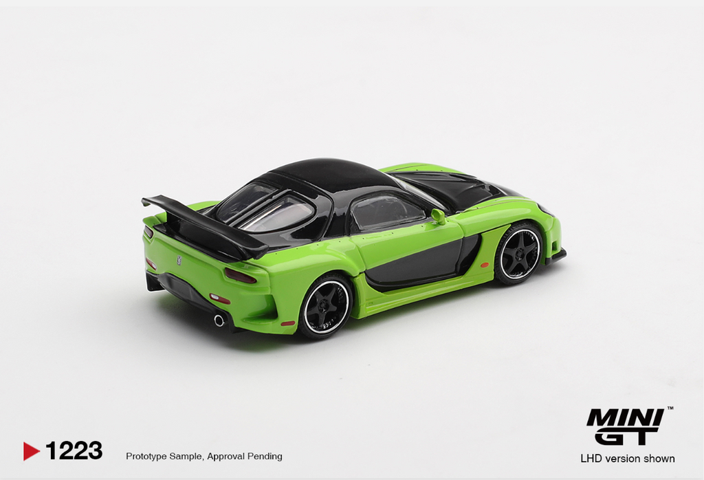Mazda RX-7 VeilSide Fortune7 Green #1223 [BOX]