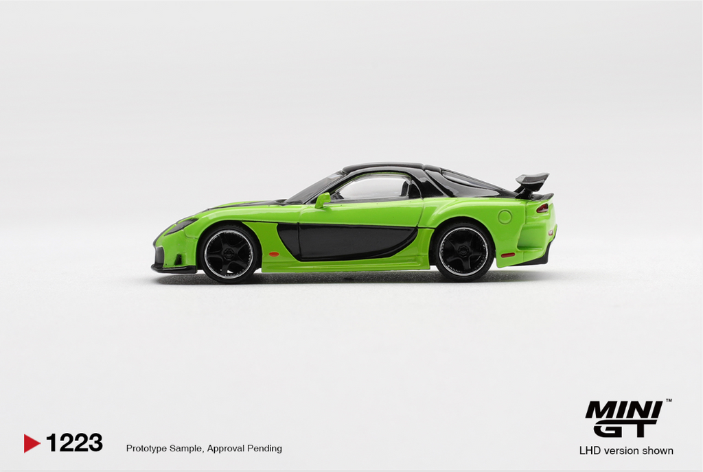 Mazda RX-7 VeilSide Fortune7 Green #1223 [BOX]
