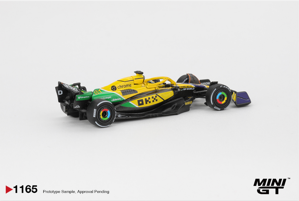 McLaren MCL38 #81 Oscar Piastri 2024 F1 Monaco GP 2nd Place #1165 [Blister]