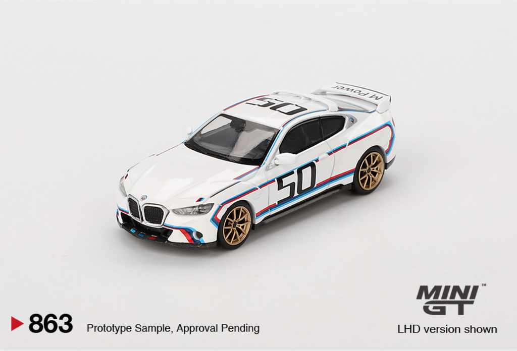 BMW 3.0 CSL White #863 [BOX]