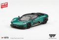 (PRE-ORDER) MINI GT 1:64 Aston Martin Valhalla Podium Green #1373 [Box]